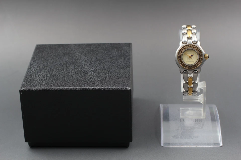 Vintage 1992 N MINT Seiko Presage 4N21-0290 Two-Tone Quartz Womens Watch JAPAN - Image 2 of 4