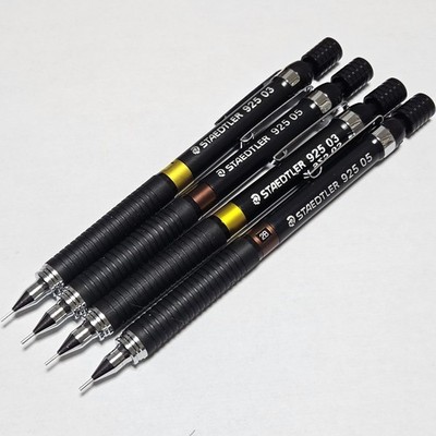  [LOT OF 4] Discontinued STAEDTLER 925 0.3mm 0.5mm Mechanical Pencil Japan