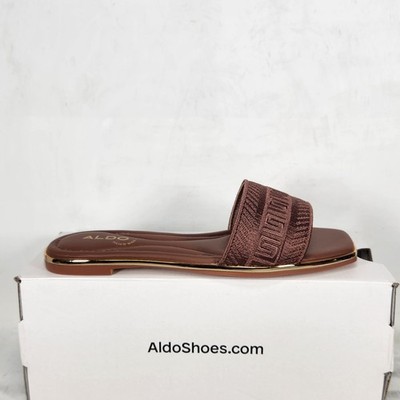 6 WOM - Aldo Oceania - Dark Brown Geometric