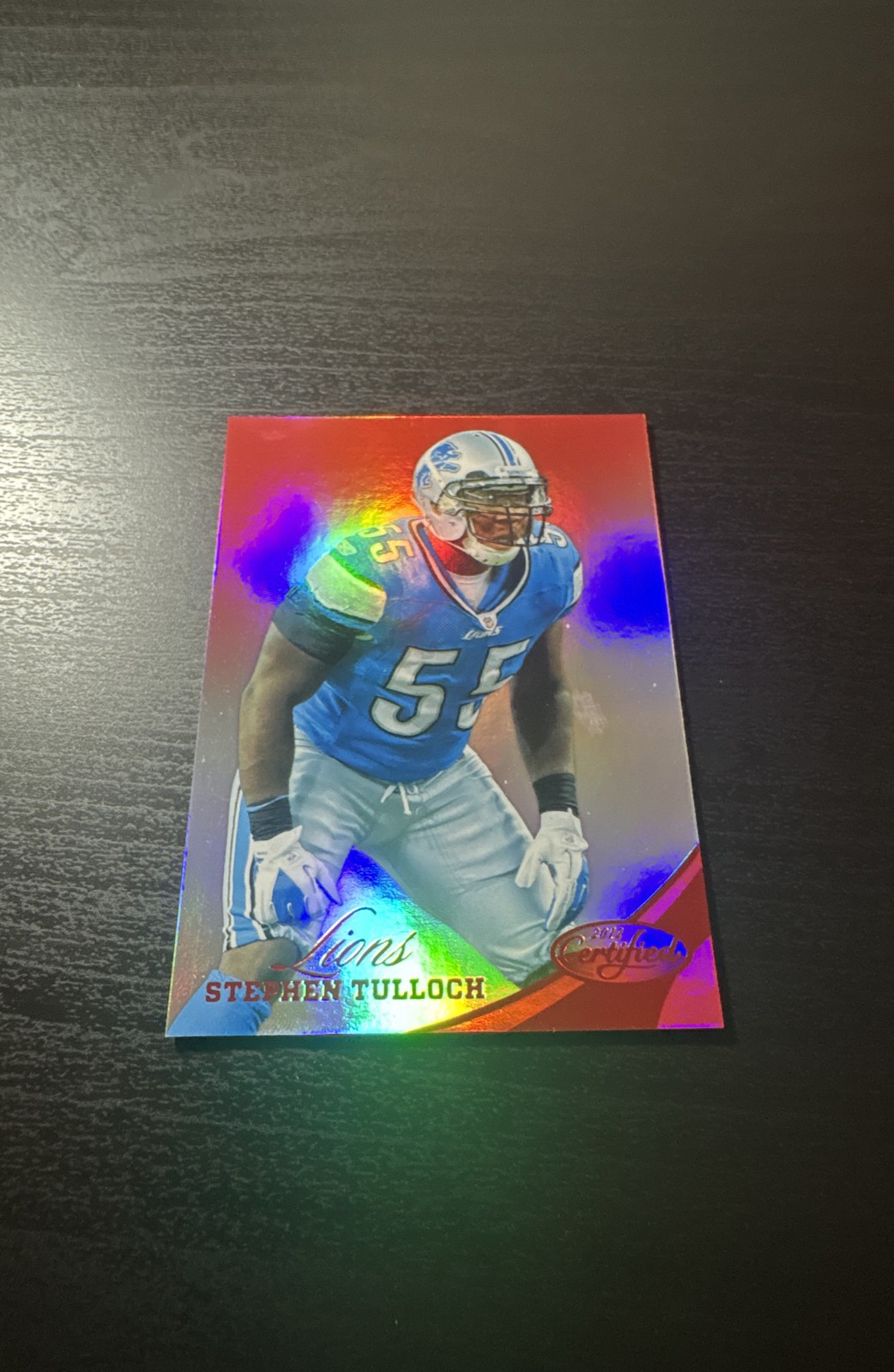 2012 Panini Certified - Stephen Tulloch #100 Mirror Red /250