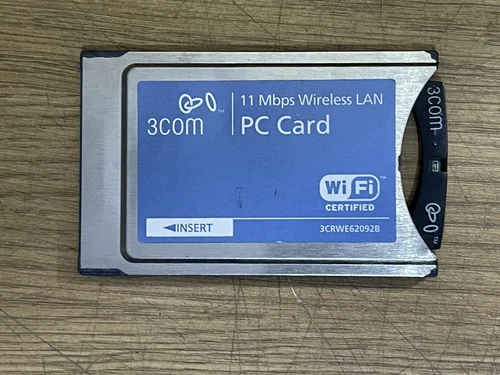 3Com 3CRWE62092B 3Com SL-1110 3Com 11MBPS Wireless LAN PC Card
