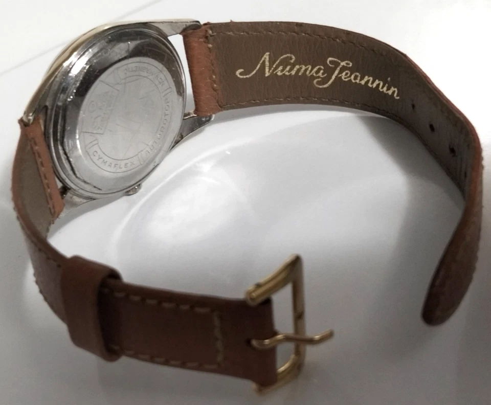 CYMA Navystar Automotor De Colección Raro Automático Suizo Cal R.480 Foto 4 de 4