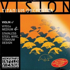 Vision Titanium Orchestra Violin E String - stainless steel