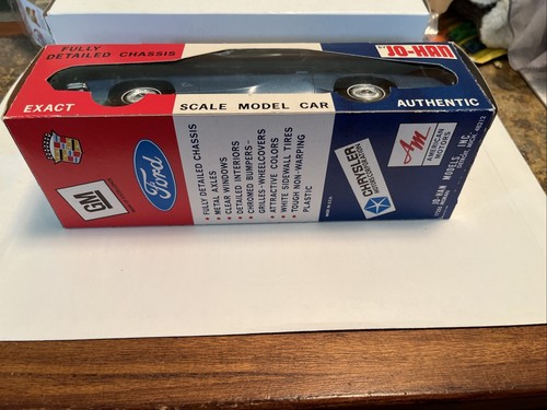 1974 Oldsmobile Cutlass Plastic Promo Model By Johan 1/25 Scale With Box Blue - Picture 14 of 16