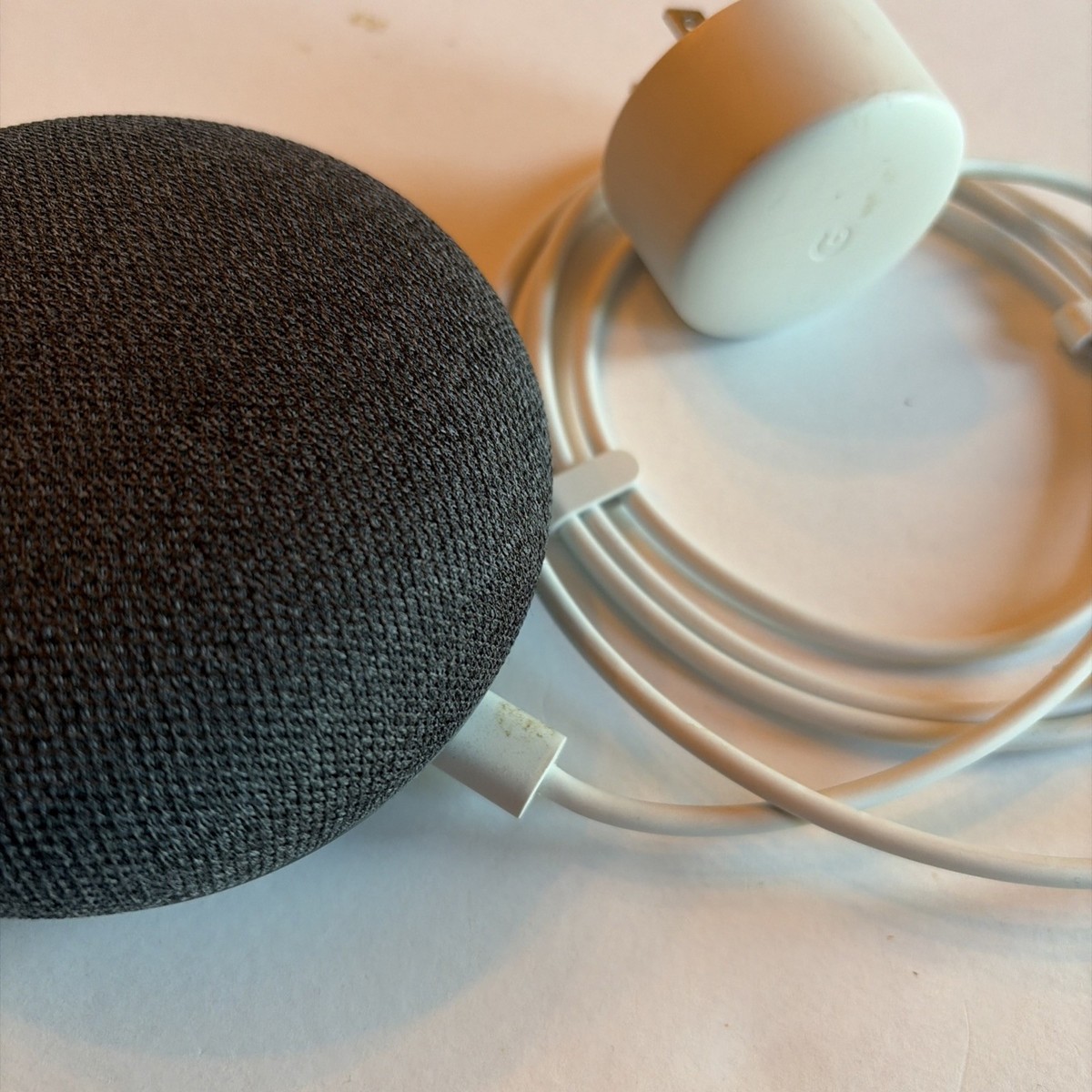 Google Nest Mini (1st Generation) Smart Speaker - Charcoal Pre