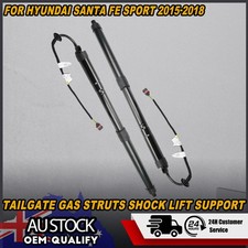 2PCS Tailgate Gas Struts Shock Lift Support For Hyundai Santa Fe Sport 2015-2018