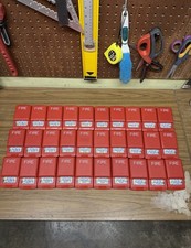 1 Eaton Wheelock Elstr Eluxa Fire Alarm Wall Mount Remote Strobe Red