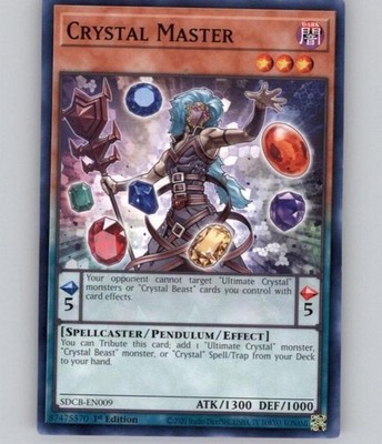Crystal Master (SDCB-EN009, Common) Structure Deck: Legend of the Crystal Beasts