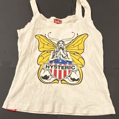 Rare Vintage 90s Hysteric Glamour Fairy Girl Graphic Tank Top Size FREE Japan