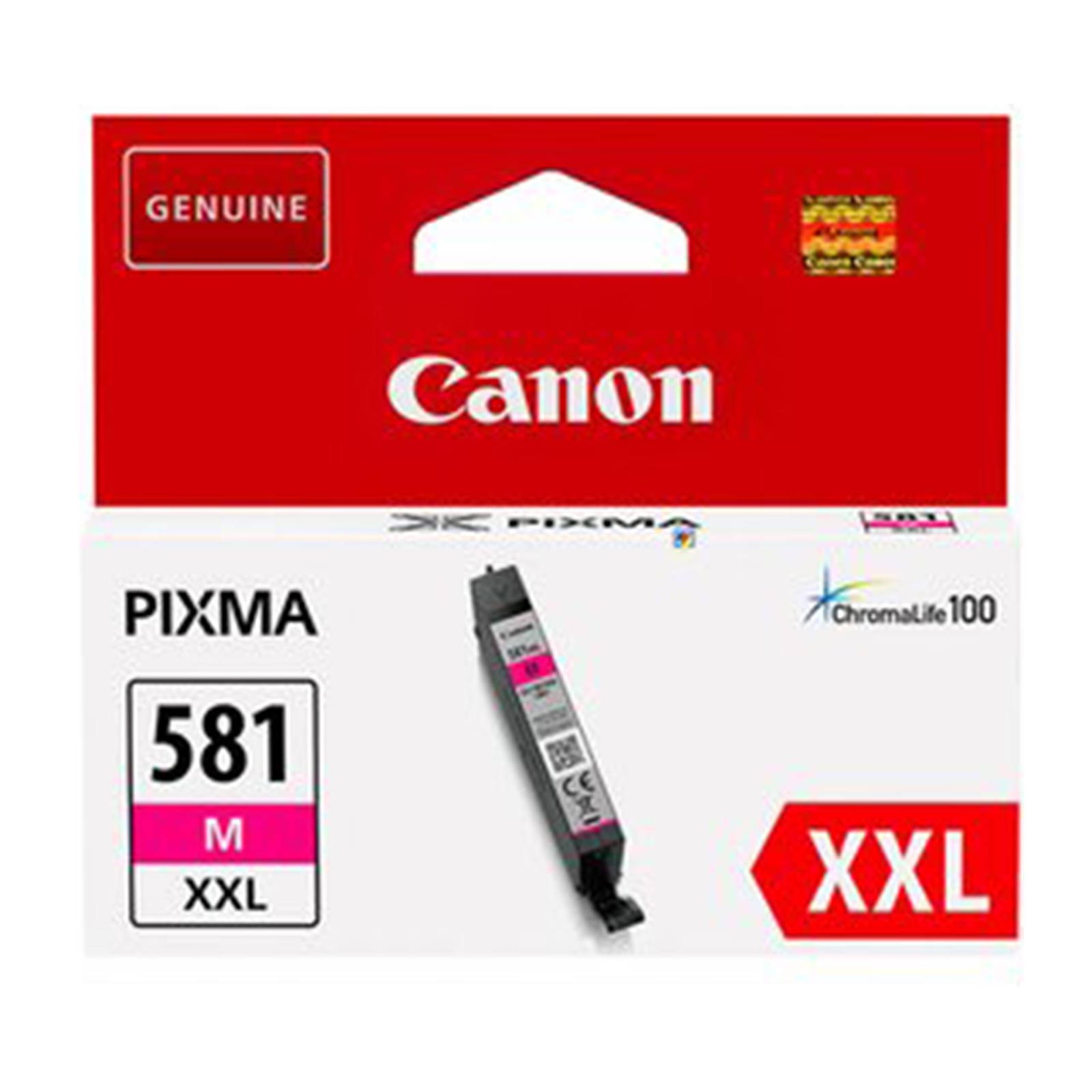 Canon 1996C001 (CLI - 581MXXL) Ink Cartridge Magenta Extra High Capacity 11.7ml 760 Pages - Image 2
