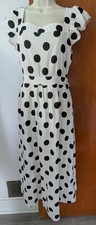 Anthropologie Amadi Dress Women's Size Small Polka Dot Maxi 