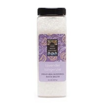 Bath Salts Lavender Tangerine 32 oz by One with Nature