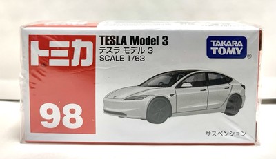 Takara Tomy / Tomica No.98 Tesla Model 3 / 1:63