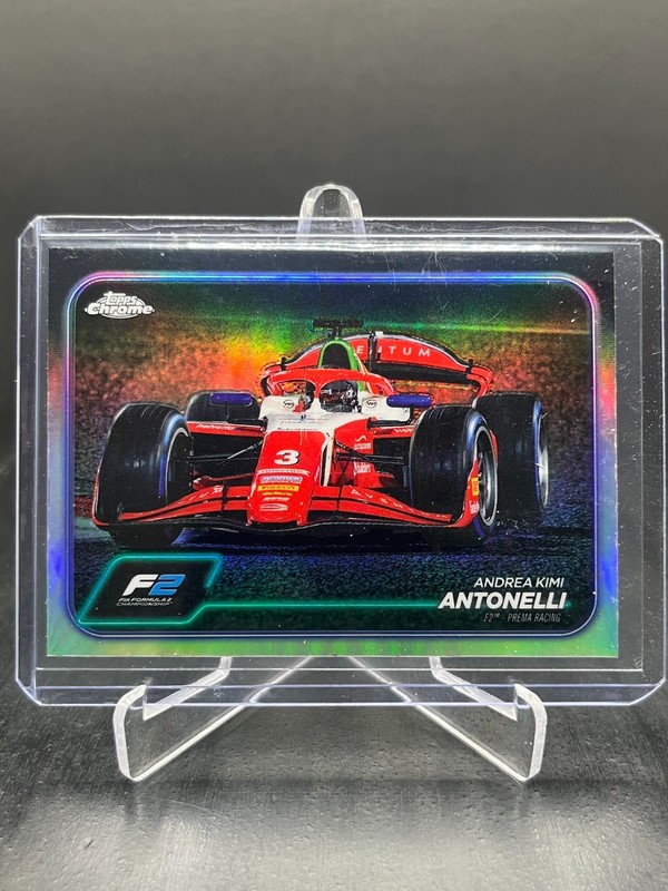 2024 Topps Chrome Formula 1 F1 Andrea Kimi Antonelli Refractor #94 (A)