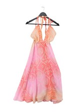 Juliet Dunn A-Line Midi Dress One Size in Multi