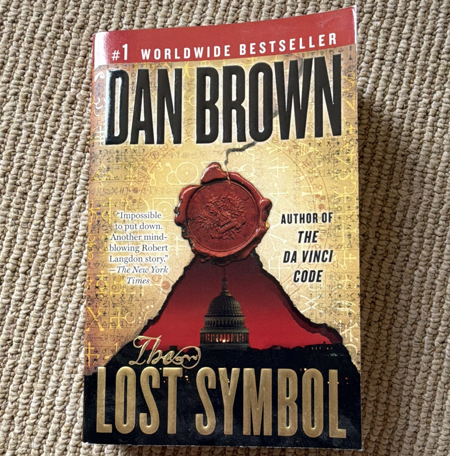 The Lost Symbol Dan Brown 2012 Trade Paperback Knopf Doubleday Langdon Thriller