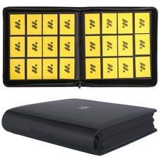MORABTO 12-Pocket Card Binder - Holds 1200 Cards, 50 Sleeves - TCG/Sports