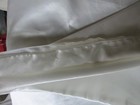 ""BODY PILLOW PILLOW CASE - SATIN, WHITE"" ZIP CLOSE — photo 2