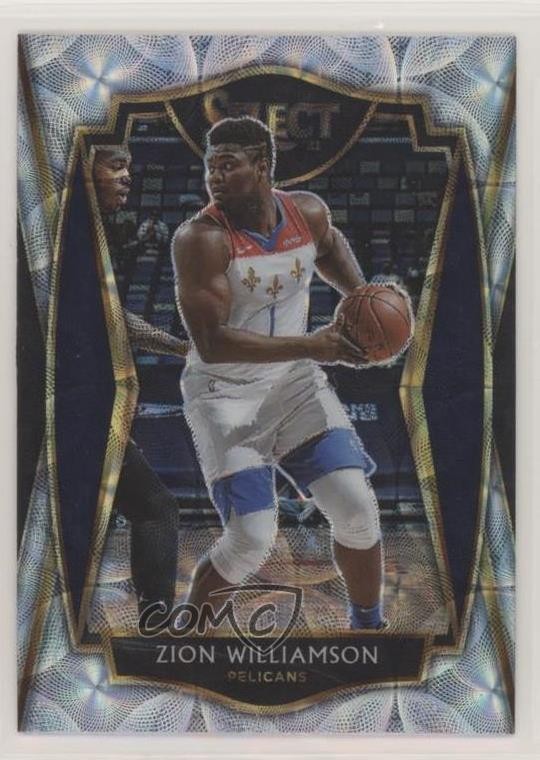 2020-21 Panini Select Premier Level Scope Prizm Zion Williamson #126 0po0