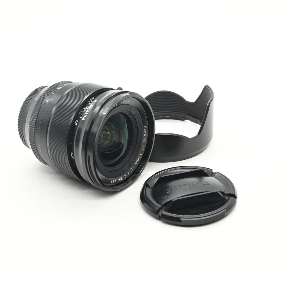Lente Fujifilm XF 16 mm f1,4 R WR Nano GI #165