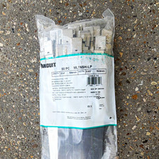 Panduit MLT6SH-LP Stainless Self-Locking Cable Ties 23.4x0.63in 50pk