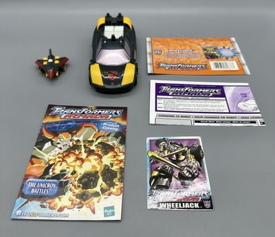 Transformers Armada Wheeljack +Wind Sheer COMPLETE Super-Con + Instructions
