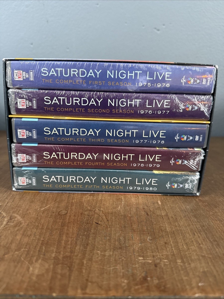 Saturday Night Live Complete 1st Five Seasons on 37 Dvd's Time