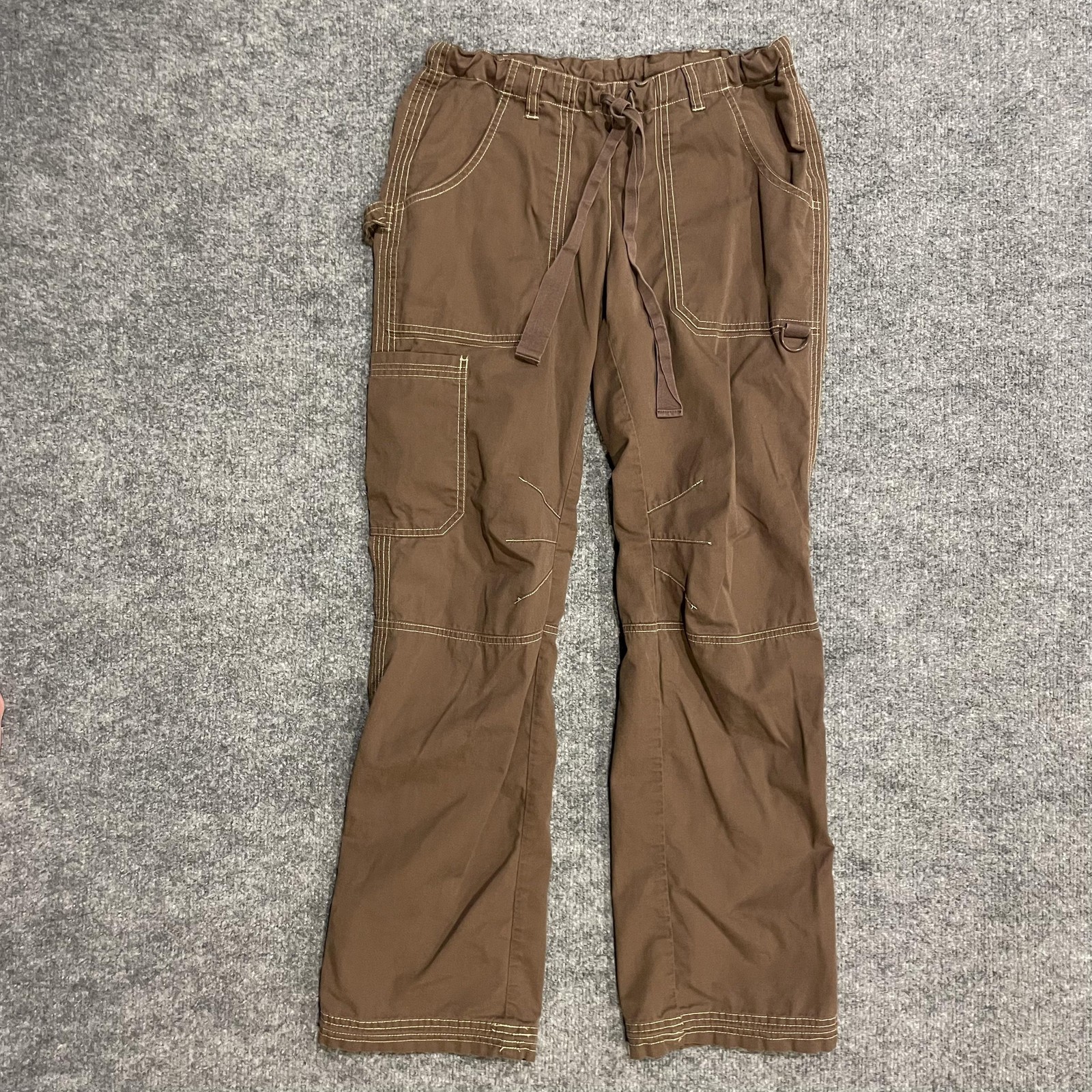 Womens Xs Brown Drawstring 701