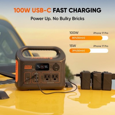 Jackery Explorer 300 Portable Power Station 292Wh, Solar Generator