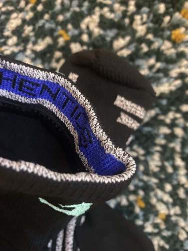 Nike NBA Authentic L Ankle Socks Black Jordan Power Player Team Issued On Court - Picture 6 of 7