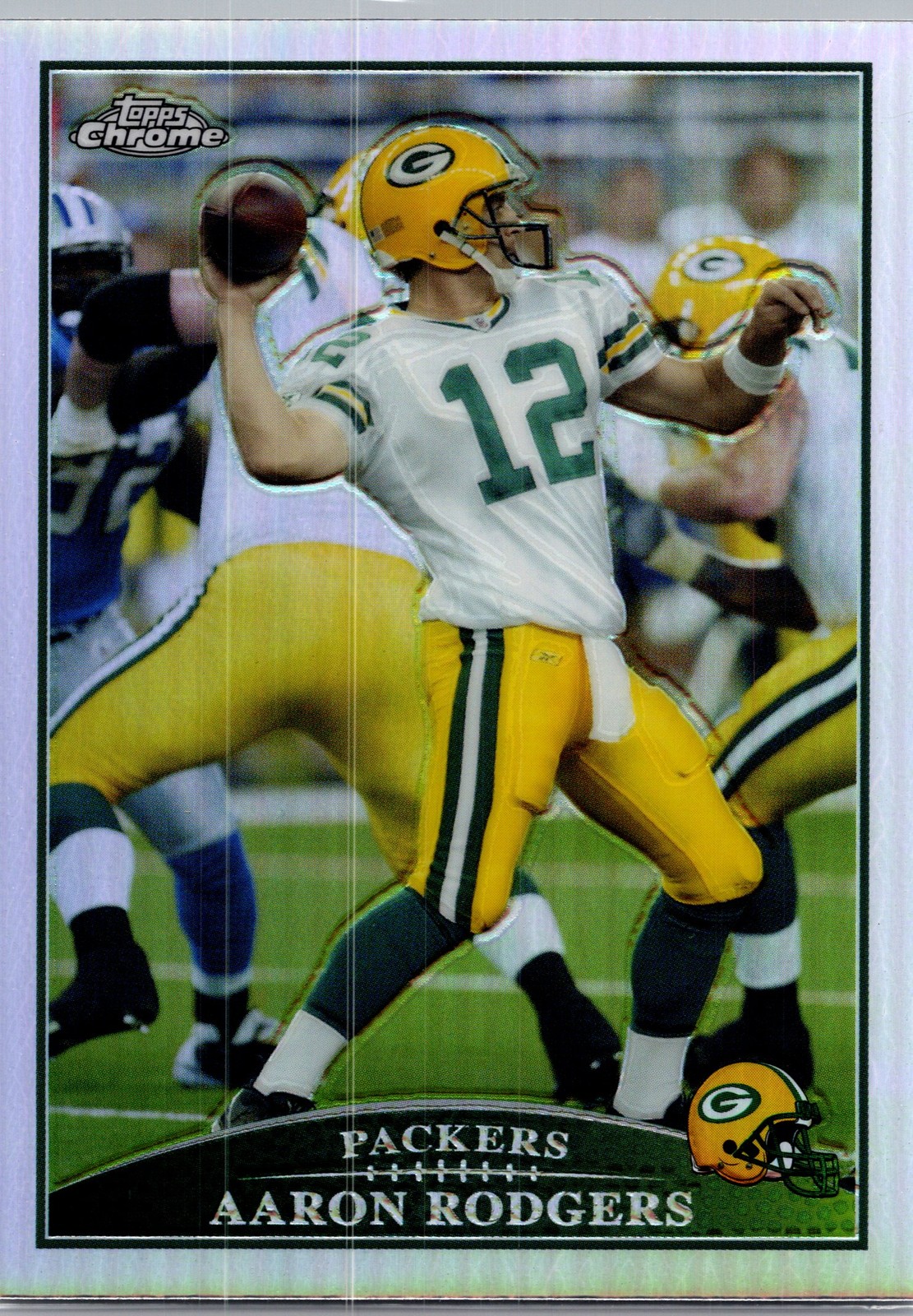 2009 Topps Chrome #TC75 Aaron Rodgers Refractors