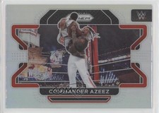 2022 Panini Prizm WWE Silver Prizm Dabba-Kato Commander Azeez #89 0wp8