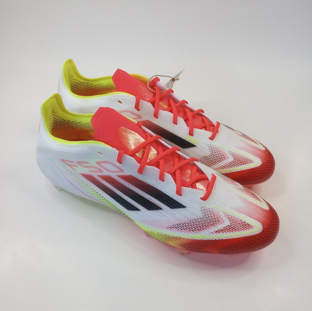 Adidas F50 Elite FG Soccer Cleats Red Yellow Men's Size 6 Women's