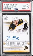 2014 SP AUTH AUTO #282 DAVID PASTRNAK #/999 PSA 10