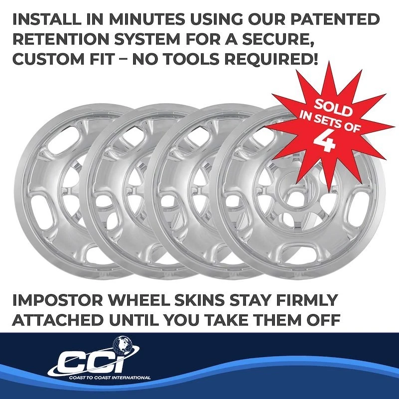 4 cubiertas de rueda de 17" 11-25 Silverado 2500 11-19 Silverado 3500 11-14 Sierra 2500 Foto 2 de 3