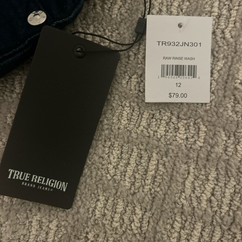 True Religion Relaxed Slim Jeans Brand New with Tag Boys Size 12 - Picture 4 of 4