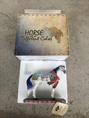 Horse of a Different Color  Snowman  - Great Condition, In Original Box
