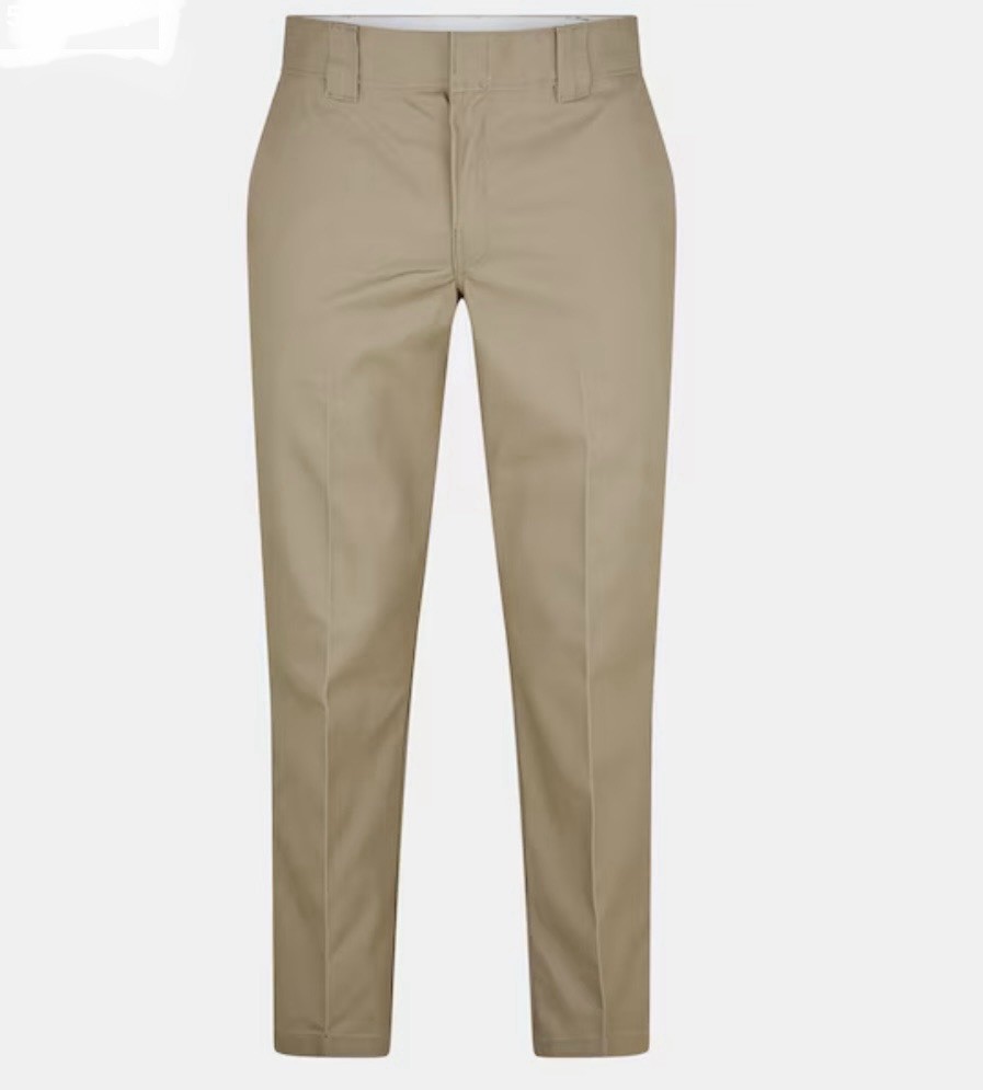 Dickies Slim Fit Straight Leg Work Pant/ Trousers, Size 42x32 - Khaki  - RRP £70