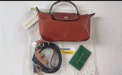 Longchamp Brown 2-Way Mini Bag brown nylon for women fashion item  