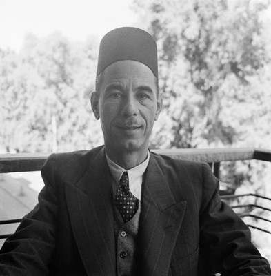 Egyptian diplomat politician Abdul Rahman Hassan Azzam Secretary G- Old Photo 1
