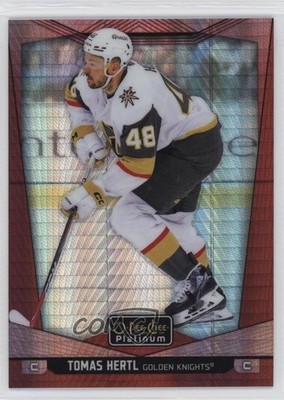 2024-25 O-Pee-Chee Platinum Red Prism 131/199 Tomas Hertl #171 14d2