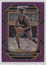 2023-24 Panini Prizm Draft Picks Purple Wave Prizm Tosan Evbuomwan #11 0z0n