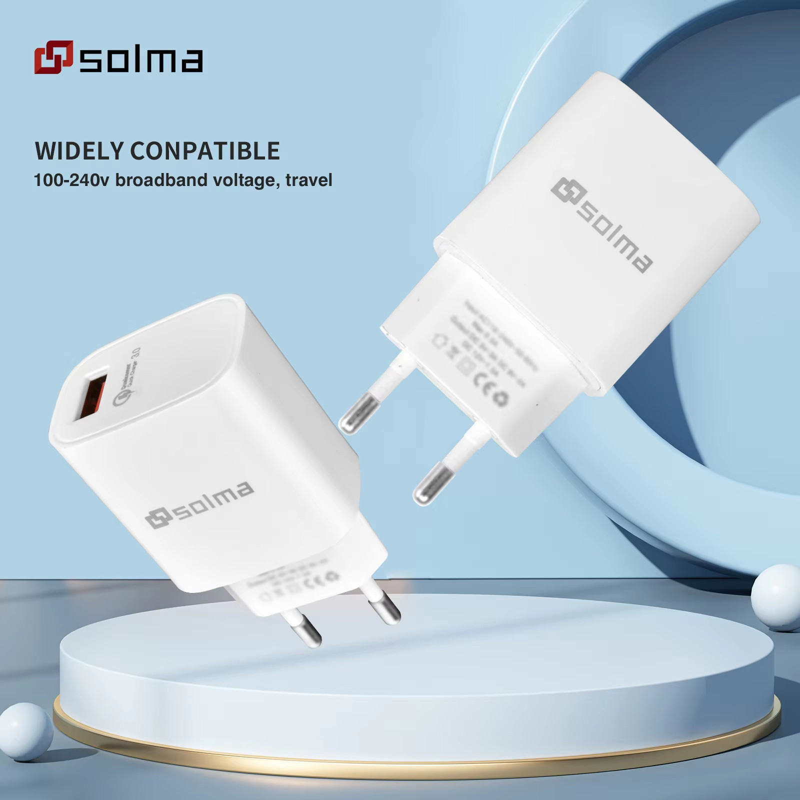 Usb Wall Charger With Usb Port