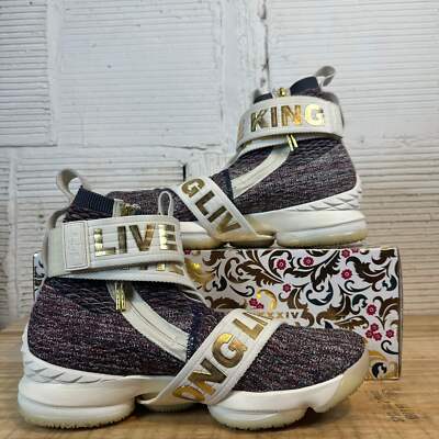 Buy Size Nike Kith x LeBron Lifestyle 15 Stained Glass