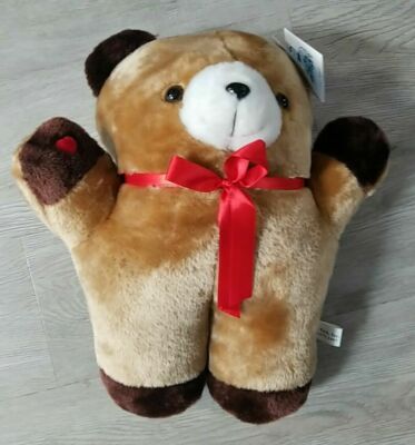 ''Cough Buddy'' Post-Operative Teddy Bear Pillow 14'' Made by Teddy Tech NWT