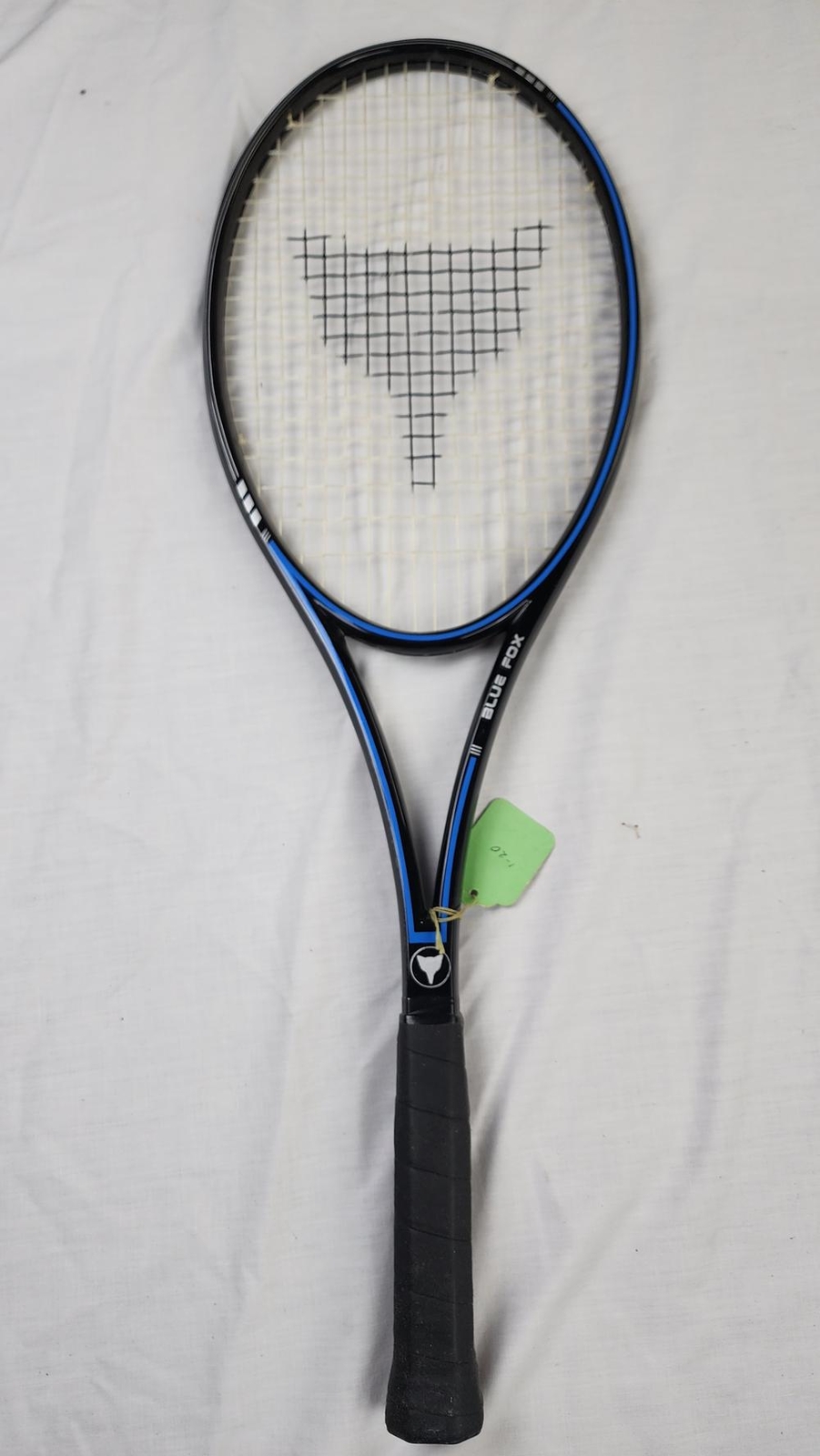 Fox Blue Fox Graphite Tennis Racket - 4 in, Longbody, Strung, MP, New Old Stock