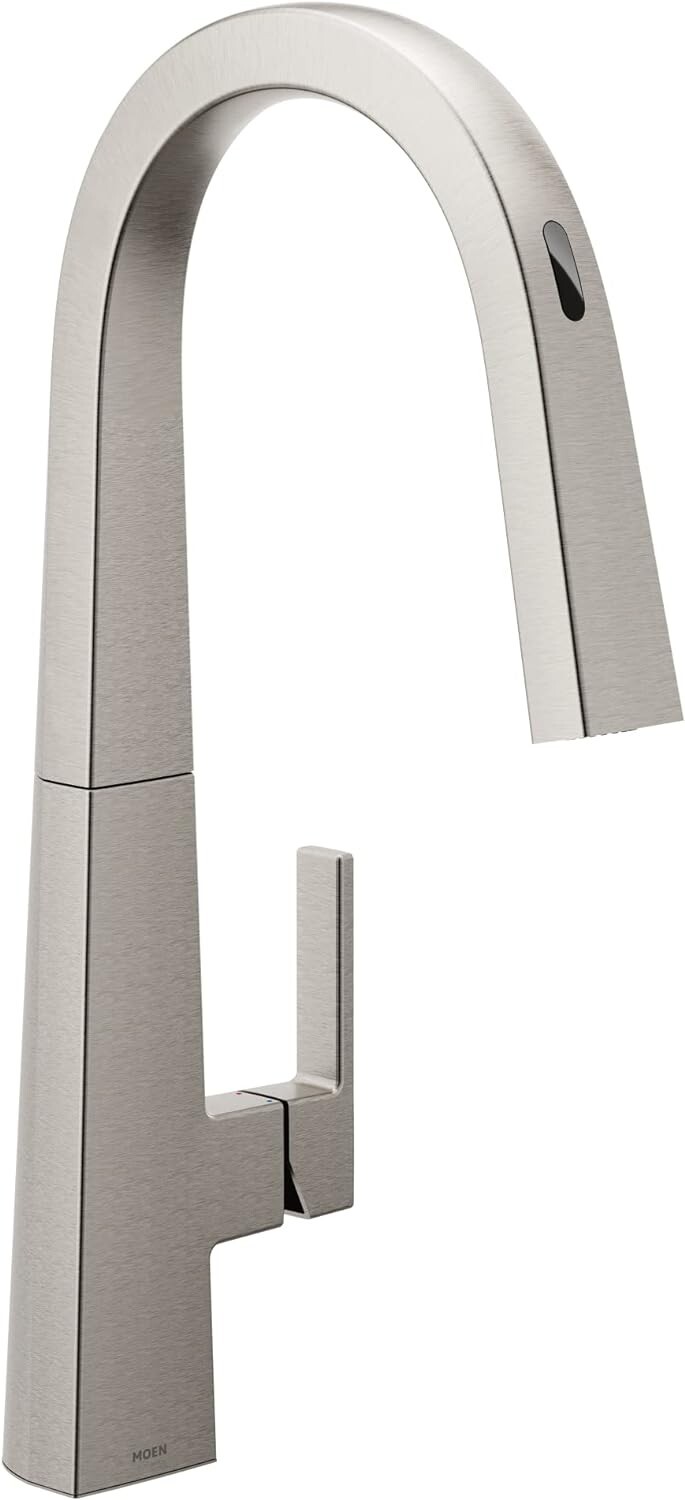 Moen Nio Smart Kitchen One-Handle High Arc Pulldown Kitchen Faucet, S75005EV2SRS