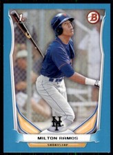 2014 Bowman Draft Picks Blue Milton Ramos /399 New York Mets #DP84