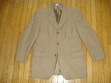 STRELLSON MEN'S 3 BUTTON WOOL CASHMERE SPORT COAT JACKET SIZE 40 US HARDLY WORN
