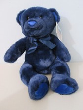 Kids Preferred Animal Alley Blue Teddy Bear Plush Stuffed Animal New 16" 2000